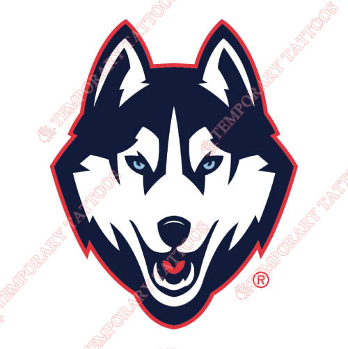 UConn Huskies Customize Temporary Tattoos Stickers NO.6654